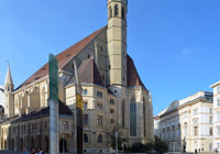 Экскурсия церкви Вены - Церковь миноритов