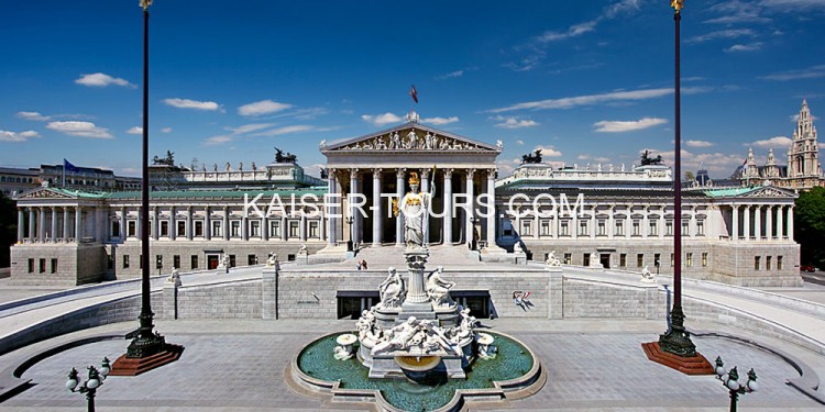 Здание австрийского парламента