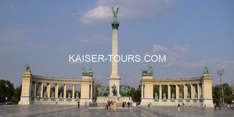 Площадь героев в Будапеште