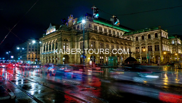 Evening excursion across Vienna