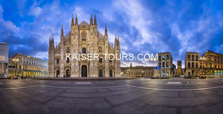Sightseeing tour Vienna - Milan