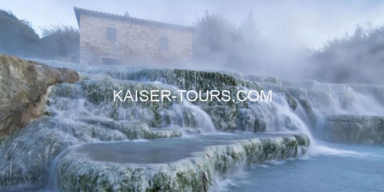 Отдых на термальном курорте Saturnia (Италия Тоскана)