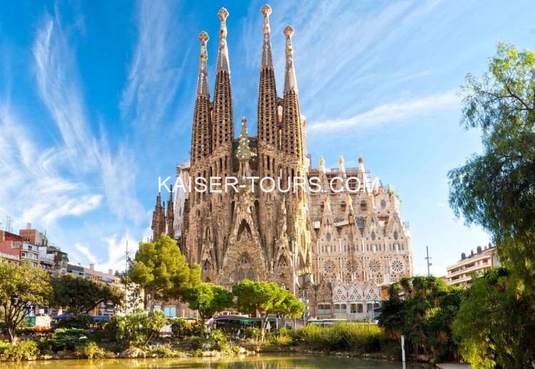 Sightseeing tour Vienna - Barcelona