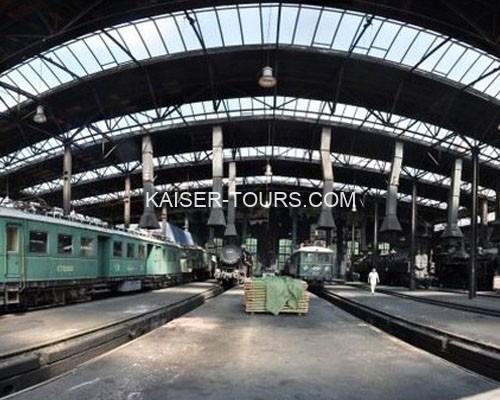 Поездка с детьми в музей железнодорожного транспорта в Штрассхоф