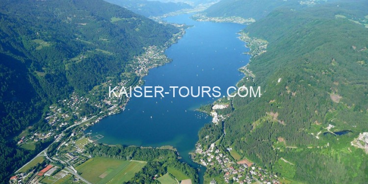 Озеро Оссиахер Зее (Ossiacher see)