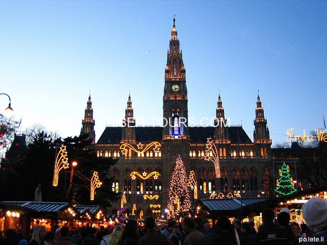 Экскурсия ночная Вена с новогодним ужином